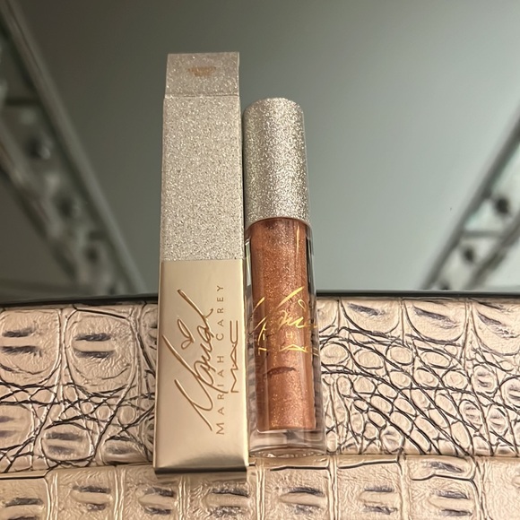 NIB! Mac Cosmetics Mariah Carey Collection Lipglass In Color Butterfly Bling.